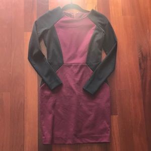 Size 0(petite) Banana Republic long sleeved dress. Gently worn!